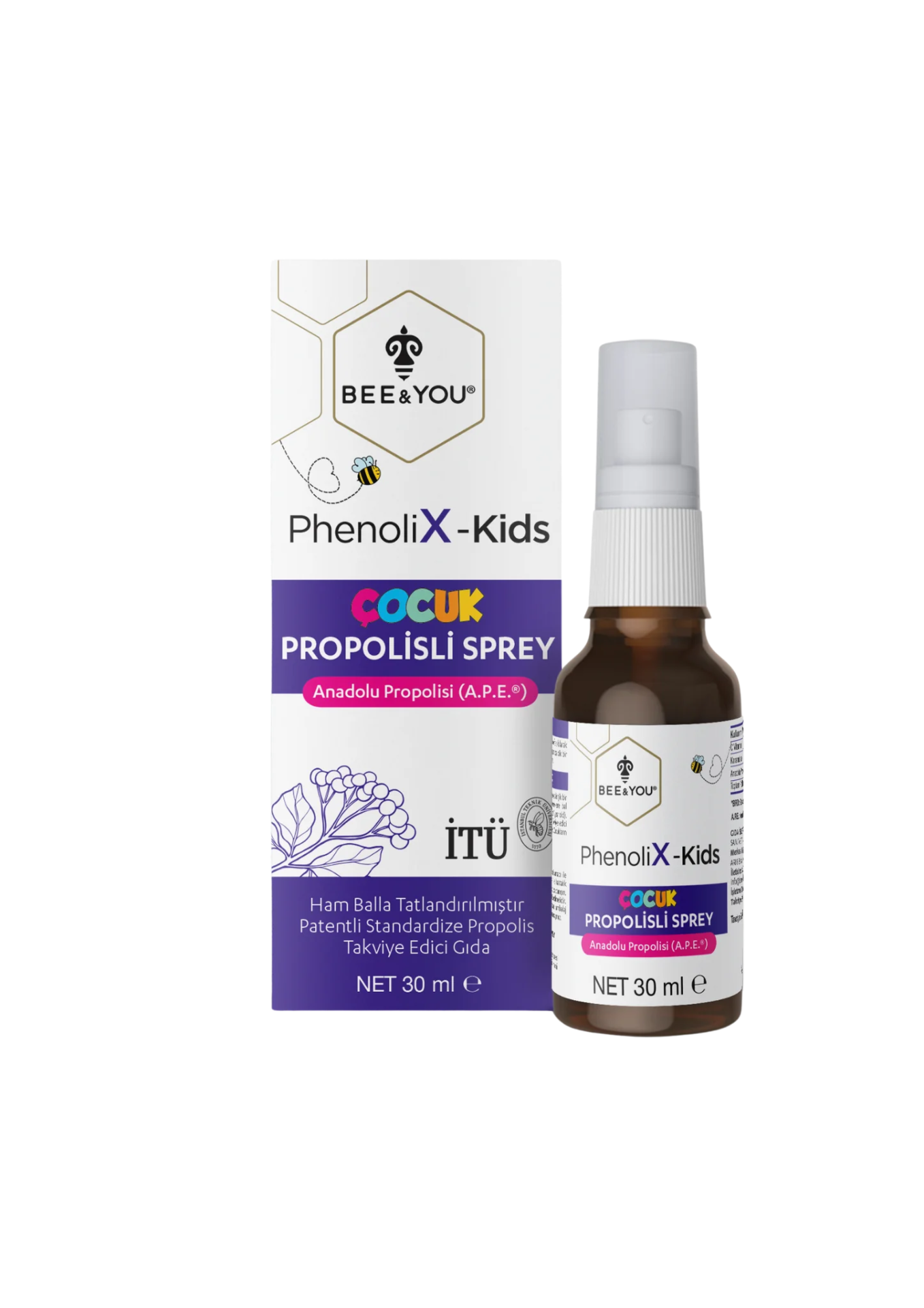 Bee & You  Phenolix Kids Boğaz Spreyi 30 ml