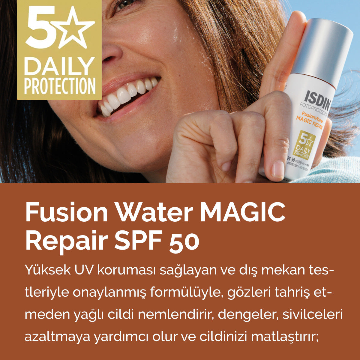 ISDIN Fotoprotector Fusion Water Güneş Koruyucu SPF50 50 ml