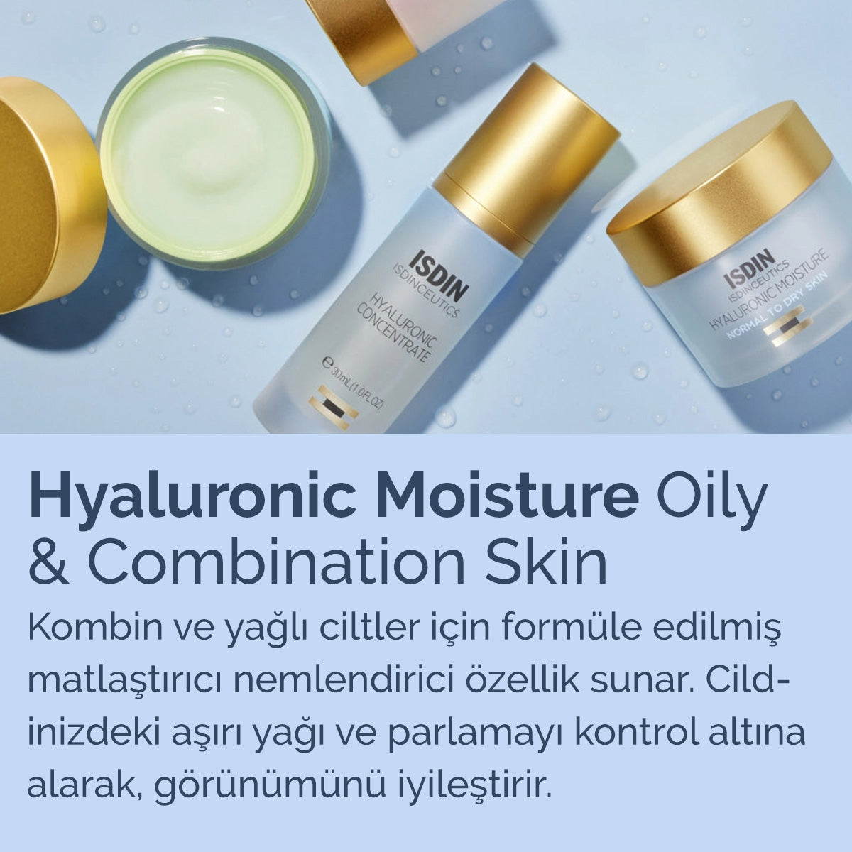 ISDINCEUTICS Hyaluronic Moisture - Oily Skin 50 gr