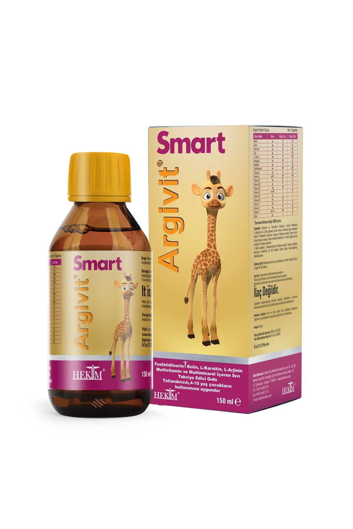 Argivit Smart Şurup 150 ml - Farmareyon