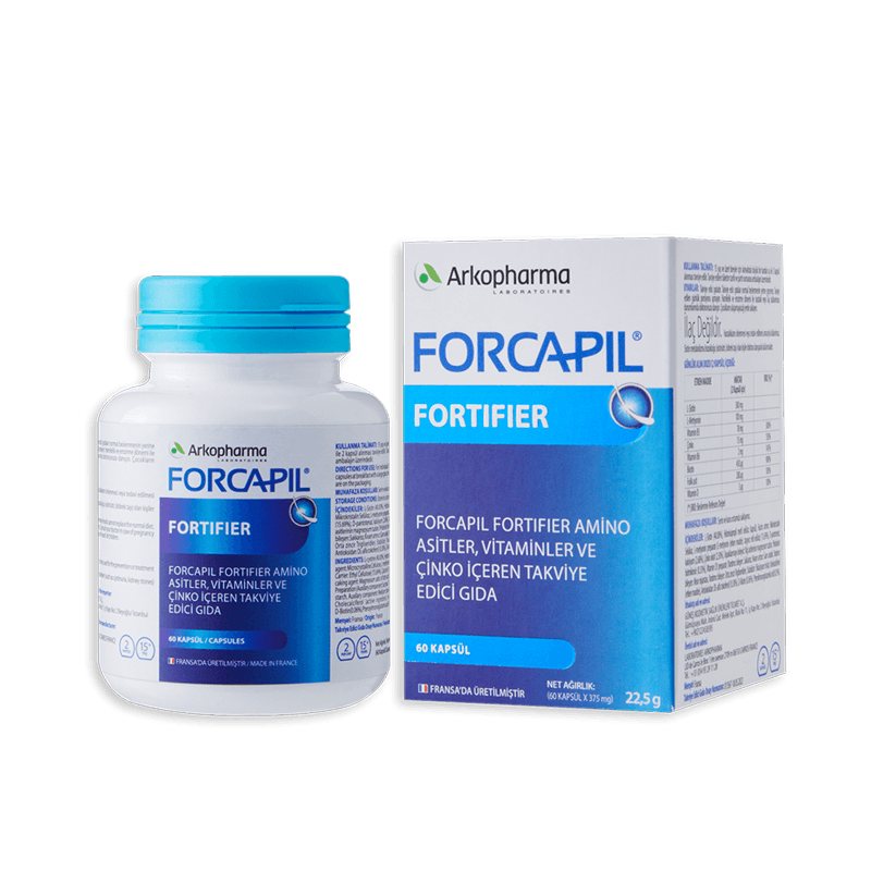 Arkopharma Forcapil Fortifier Hair & Nails 60 Capsules - Farmareyon