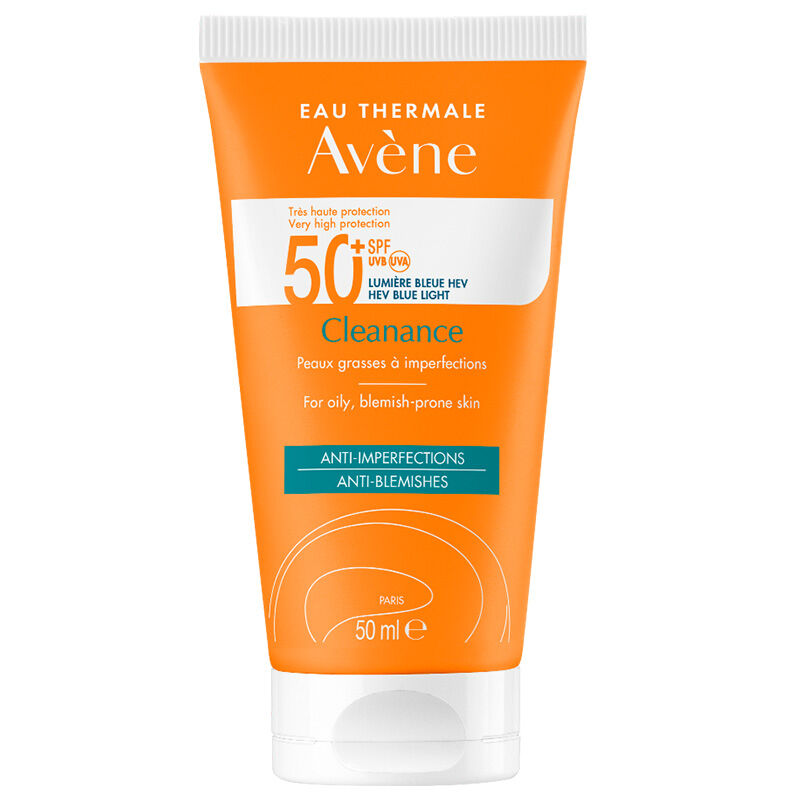 Avene Solaire Cleanance SPF 50+ Yağlı Ciltler için Güneş Koruyucu 50 ml ( Yeni ) - Farmareyon