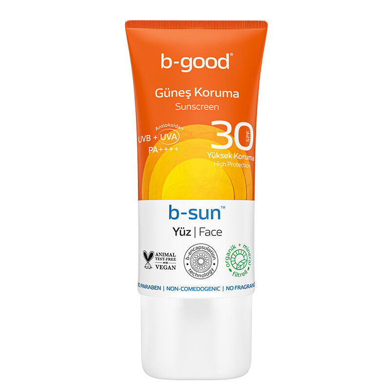 B-Good B-Sun Güneş Koruma SPF 30 (Yüz) 50 ml - Farmareyon