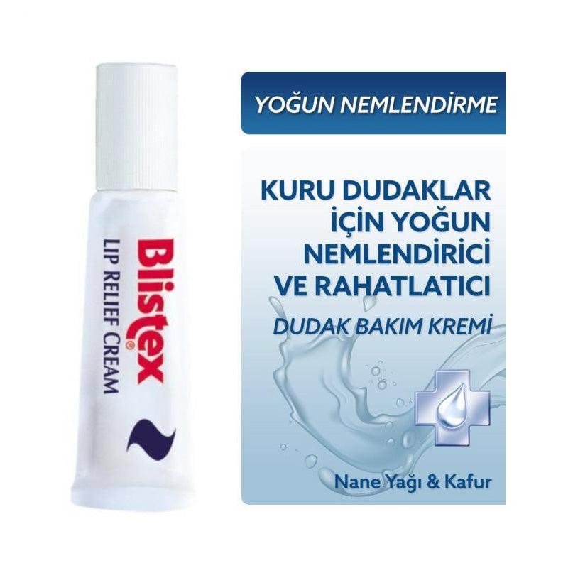 Blistex Lip Relief Cream 6 ml (Onarım ve Koruma) - Farmareyon