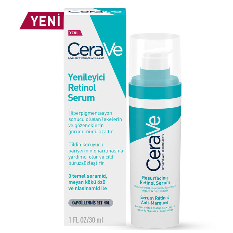 Cerave Yağlı ve Düzensiz Ciltler için Retinol Serum 30 ml - Farmareyon