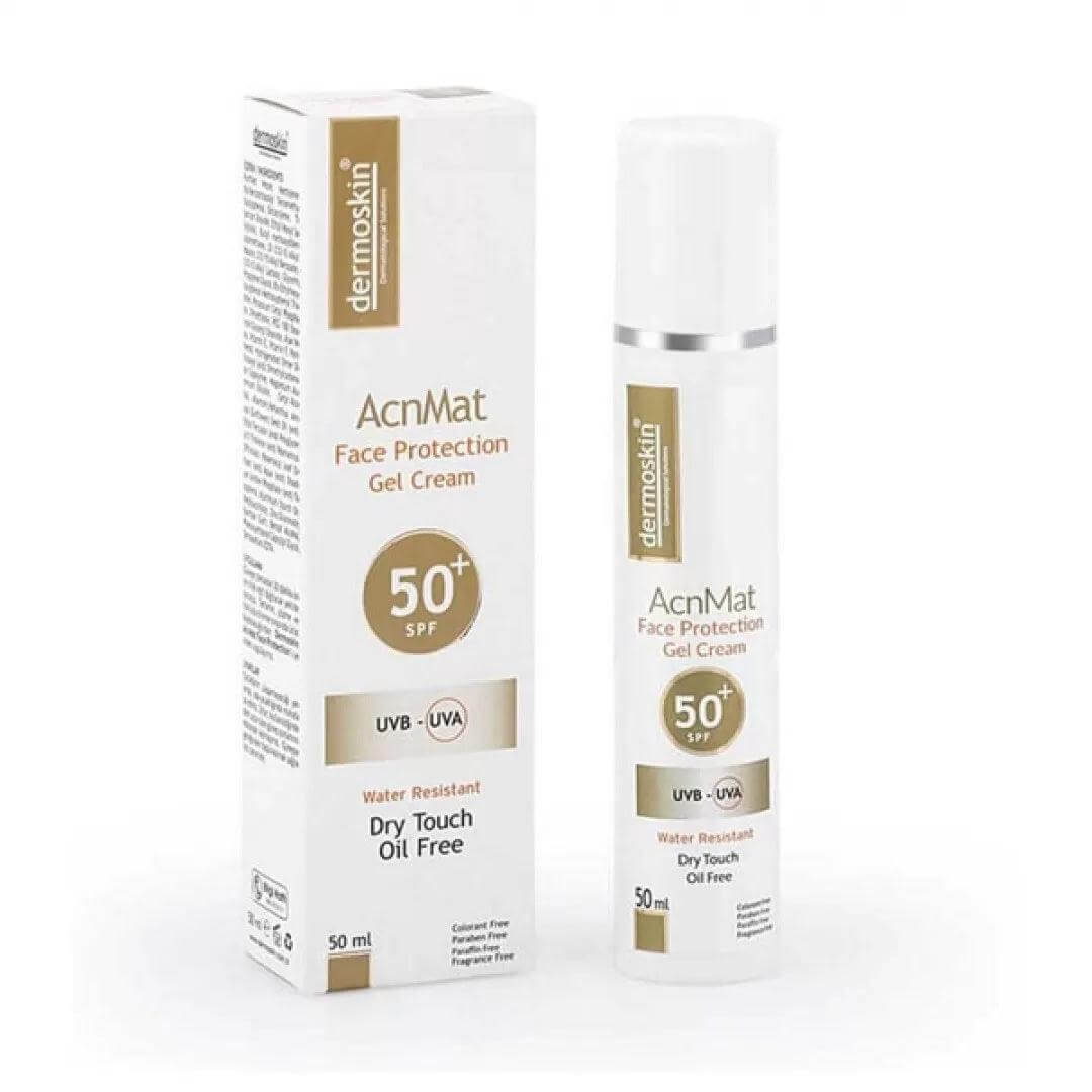 Dermoskin AcnMat Güneş Koruyucu Jel Krem SPF50+ 50 ml - Farmareyon