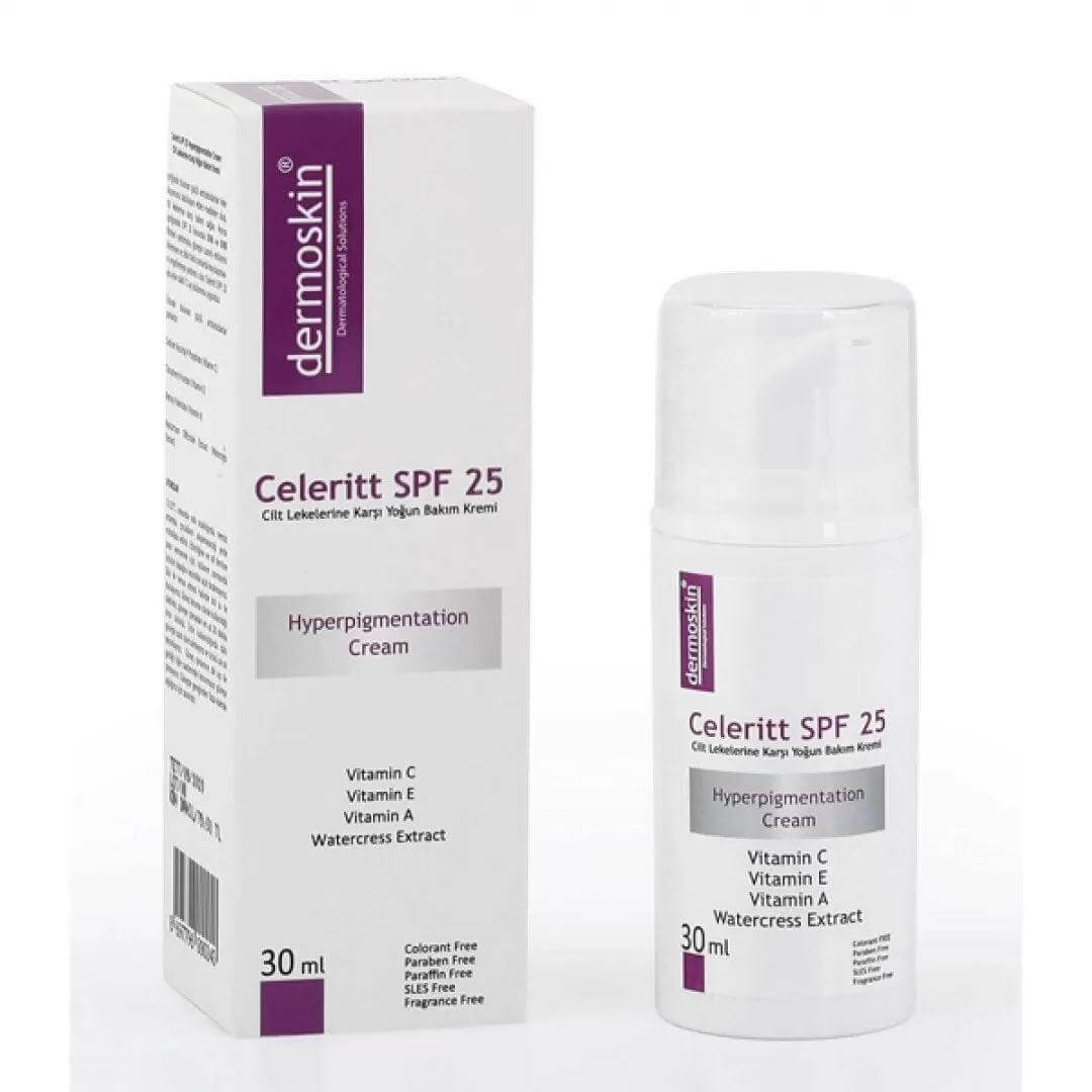 Dermoskin Celeritt SPF25 Bakım Kremi 30 ml - Farmareyon