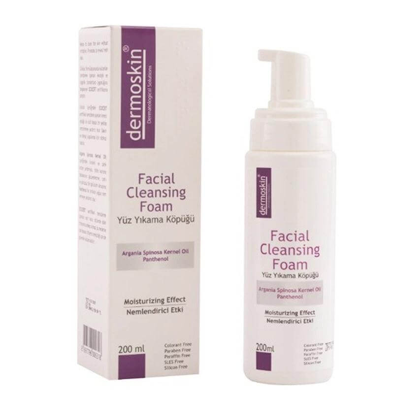 Dermoskin Facial Cleansing Yüz Temizleme Köpüğü 200 ml - Farmareyon