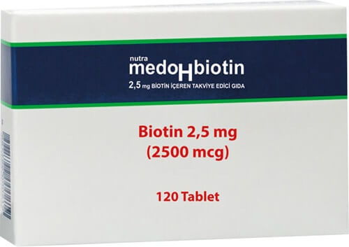 Dermoskin MedoHbiotin 2,5 Mg 60 Tablet - Farmareyon