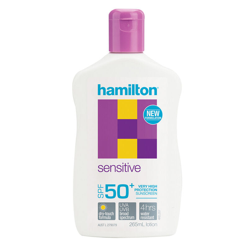 Hamilton Sensitive SPF50+ Güneş Koruyucu Losyon 265 ml - Farmareyon