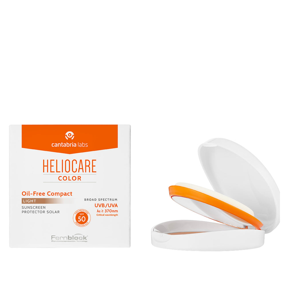 Heliocare Color SPF50 Oil Free Compact Light 10g - Farmareyon