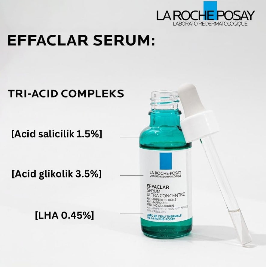 La Roche-Posay Effaclar Yağlı Ciltler için Leke Karşıtı Serum 30 ml - Farmareyon