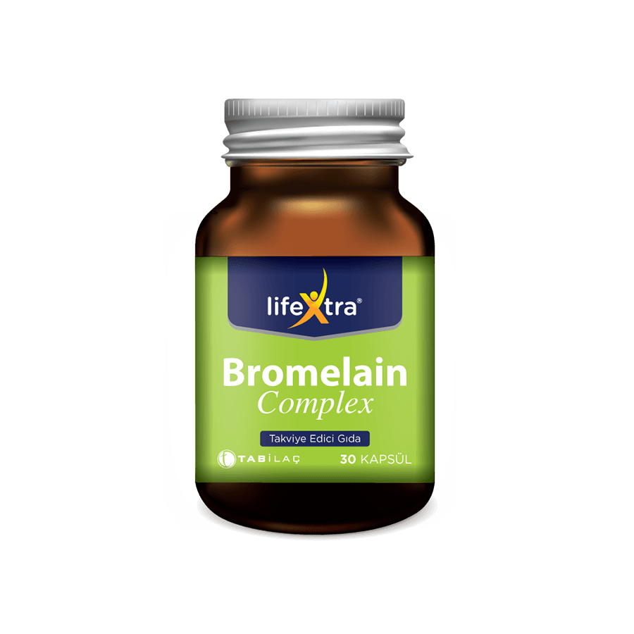 LifeXtra Bromelain Complex 30 Kapsül - Farmareyon