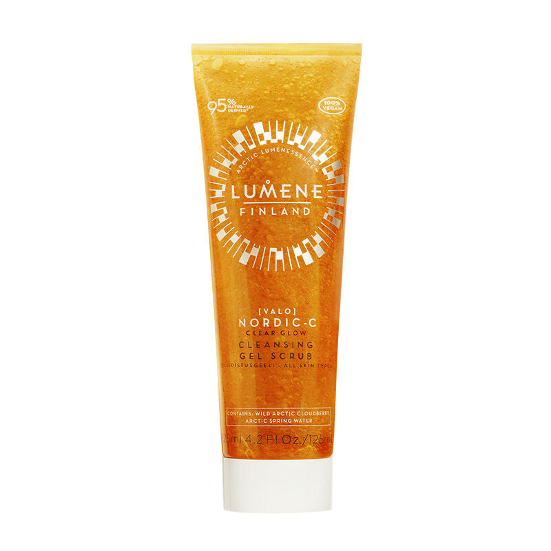 Lumene Clear Glow Cleansing Gel Scrub 125ml-Peeling Etkili Temizleyici Jel