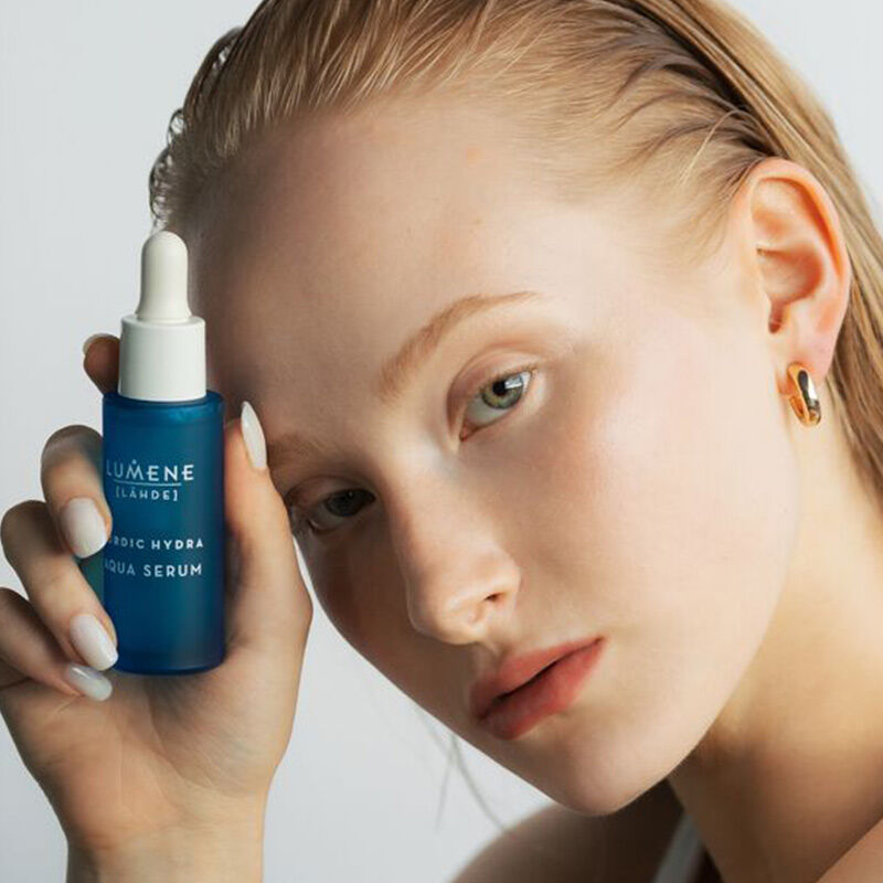 Lumene Nordic Hydra Aqua Serum 30ml - Kutup Kaynak Suyu İçeren Nem Serumu