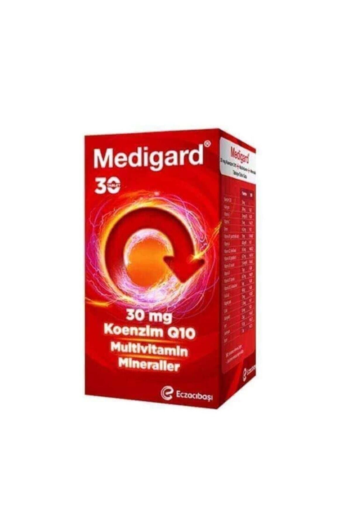 Medigard Koenzim Q10 Multivitamin ve Mineraller 30 Tablet - Farmareyon