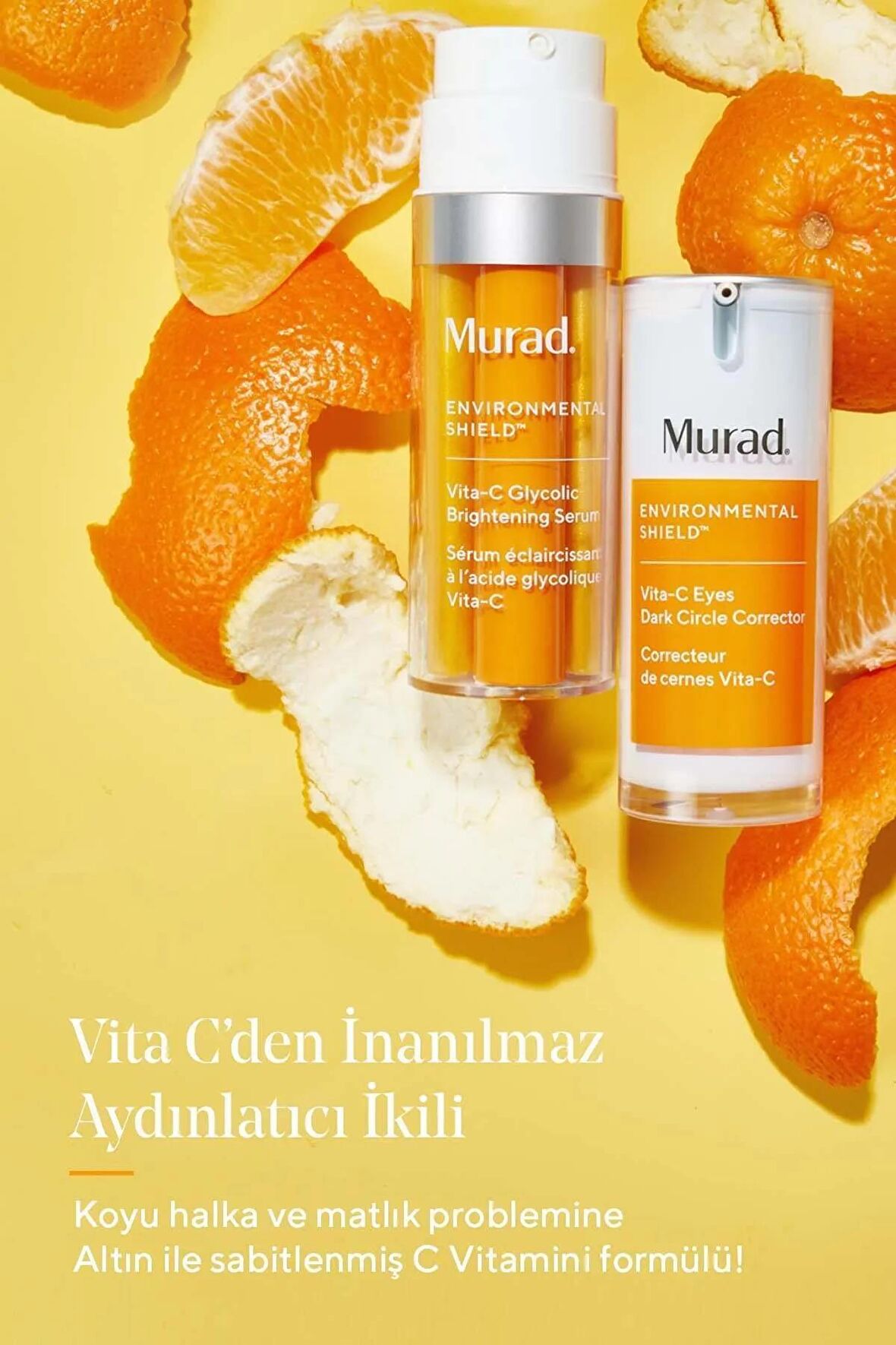 Murad Vita C Eyes Dark Circle Corrector (C Vitamini İçeren Koyu Halka Düzenleyici Göz Çevresi Kremi) 15 ml