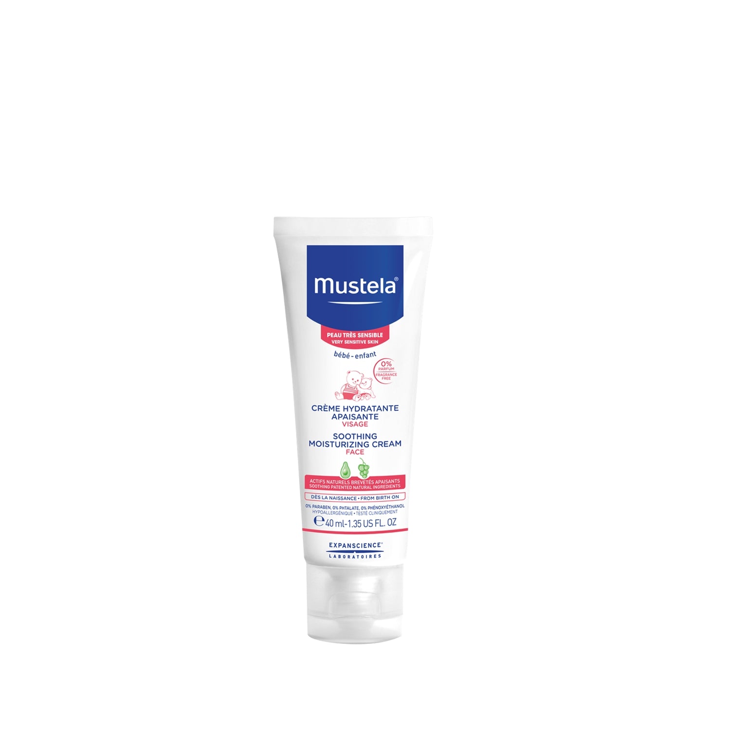 Mustela Çok Hassas Ciltler için Bebek Yüz Kremi 40 ml - Farmareyon