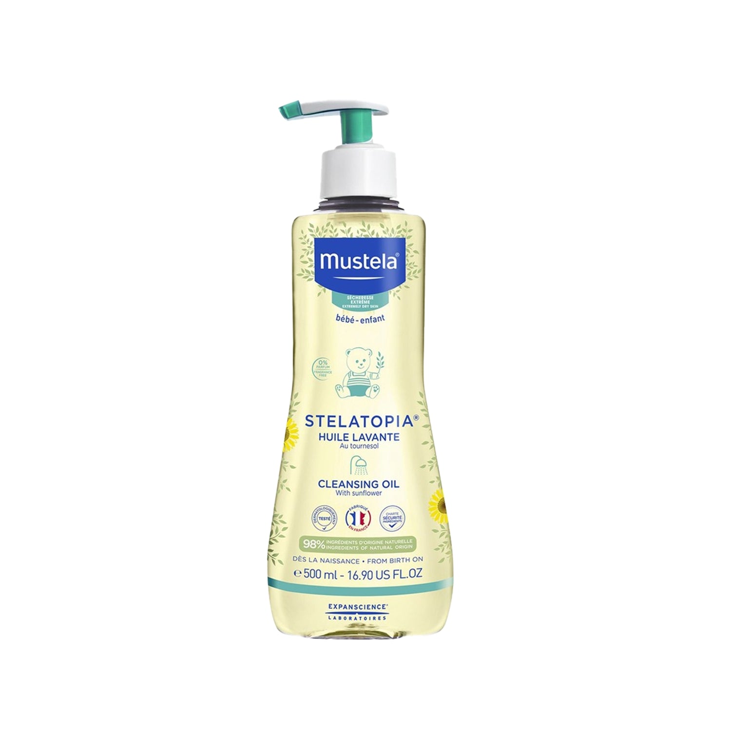 Mustela Stelatopia Temizleme Yağı 500 ml - Farmareyon