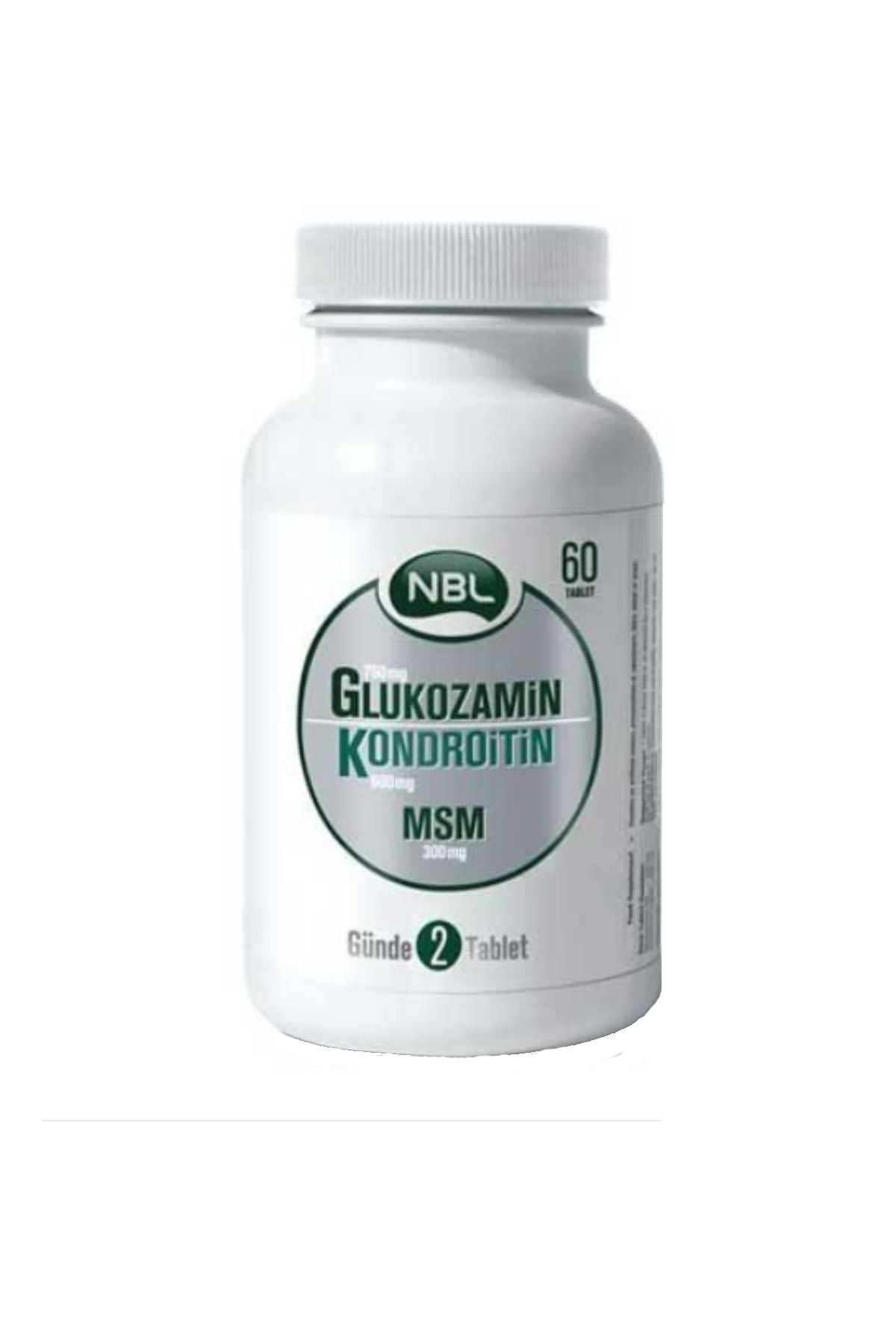 Nbl Glukozamin Kondroitin Msm 60 Tablet - Farmareyon