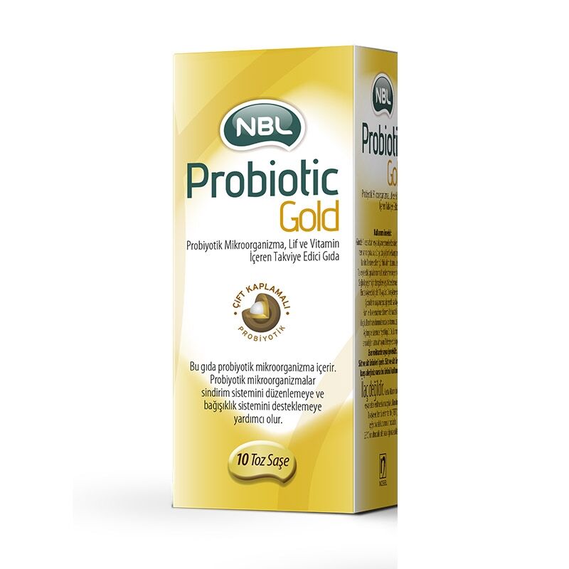 NBL Probiotic Gold 10 Saşe - Farmareyon