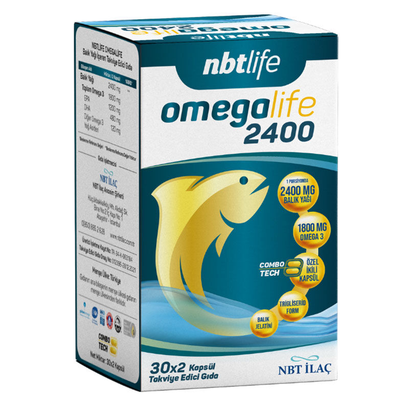 Nbtlife Omegalife 2400 60 Kapsül