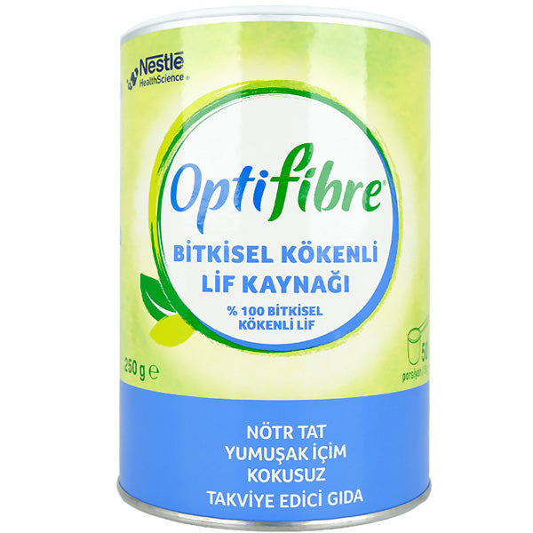 Nestle OptiFibre Bitkisel Kökenli Lif Kaynağı Takviye Edici Gıda 250 gr - Farmareyon