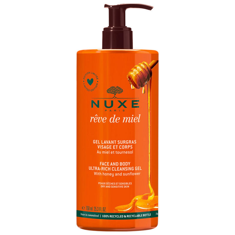 Nuxe Rêve De Miel Surgras Cleansing Gel 750 ml