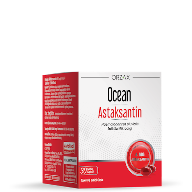 Ocean Astaxanthin Natural Antioxidant 30 Kapsül - Farmareyon