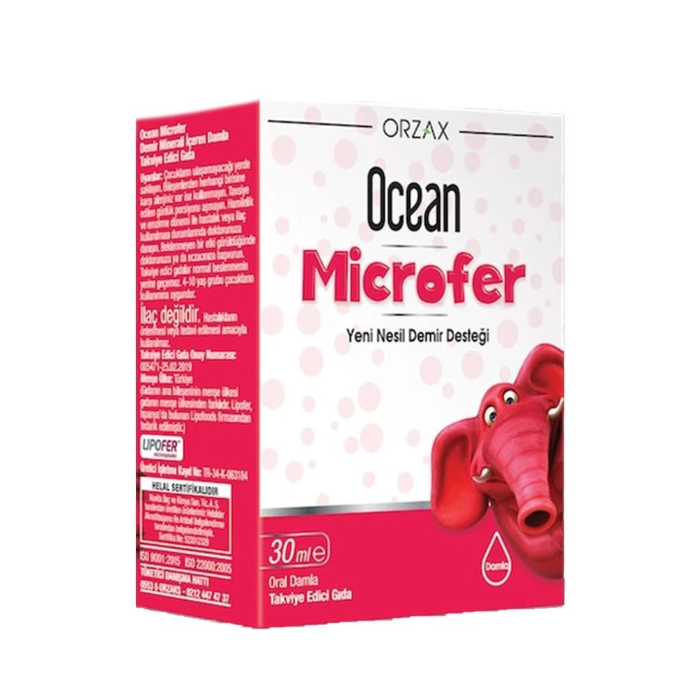 Ocean Microfer Takviye Edici Gıda 30 ml - Farmareyon