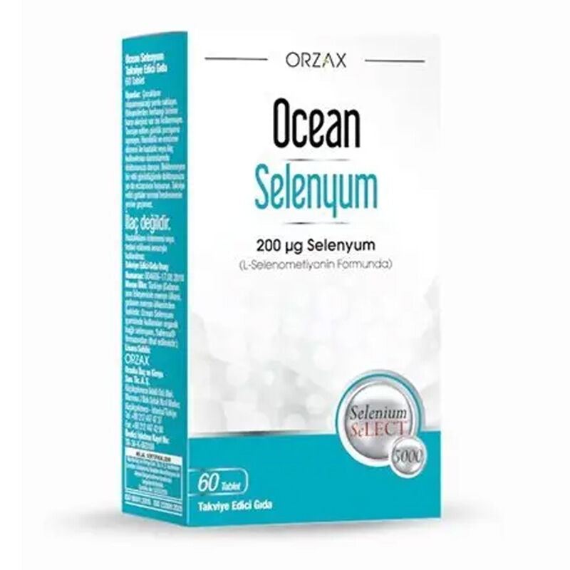 Ocean Selenyum 200 Mg 60 Tablet - Farmareyon