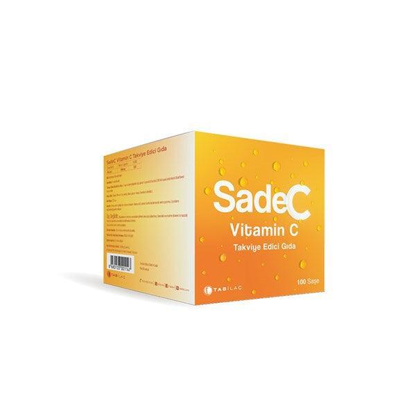 SadeC Vitamin C Takviye Edici Gıda 100 Saşe - Farmareyon