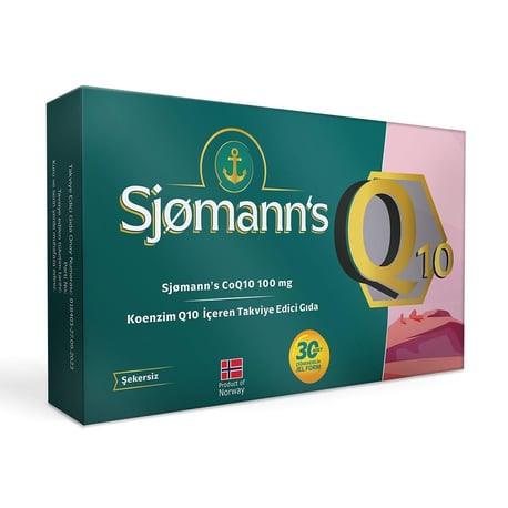 Sjomann's CoQ10 100 mg 30 Çiğnenebilir Jel Tablet - Farmareyon