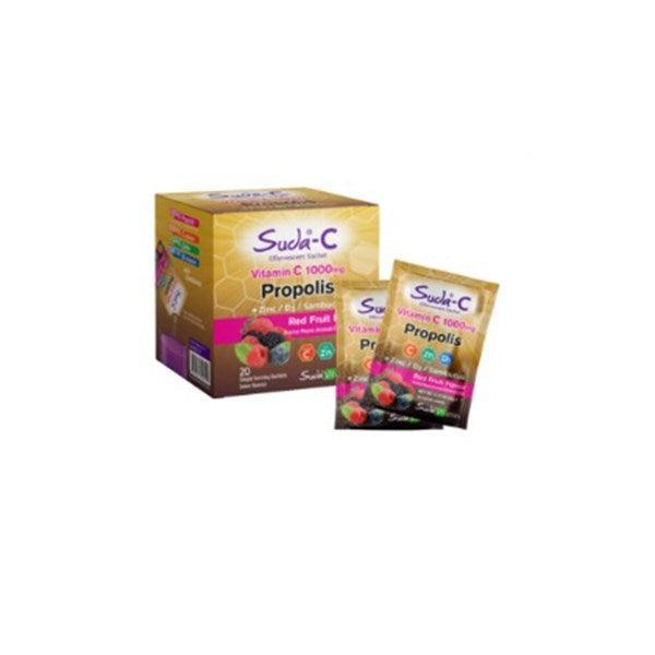 Suda Vitamin C 1000 Mg Propolis 20 Saşe - Farmareyon