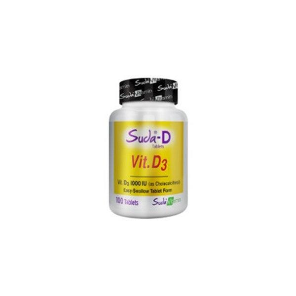 Suda Vitamin Vitamin D3 100 Tablet - Farmareyon