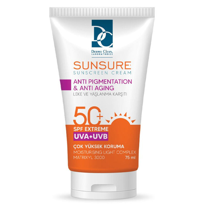 Sunsure Anti Pigmentation &amp; Anti Aging ( Leke &amp; Yaşlanma Karşıtı ) Spf50+ 75 ml - Farmareyon