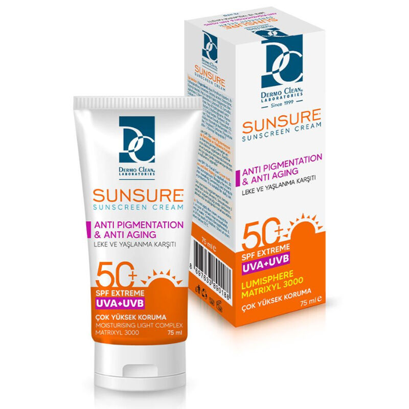 Sunsure Anti Pigmentation &amp; Anti Aging ( Leke &amp; Yaşlanma Karşıtı ) Spf50+ 75 ml - Farmareyon