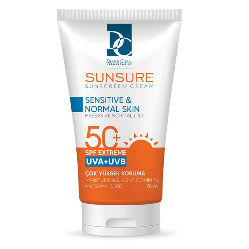 Sunsure Sensitive &amp; Normal Skin ( Hassas &amp; Normal Cilt ) Spf50+ 75 ml - Farmareyon