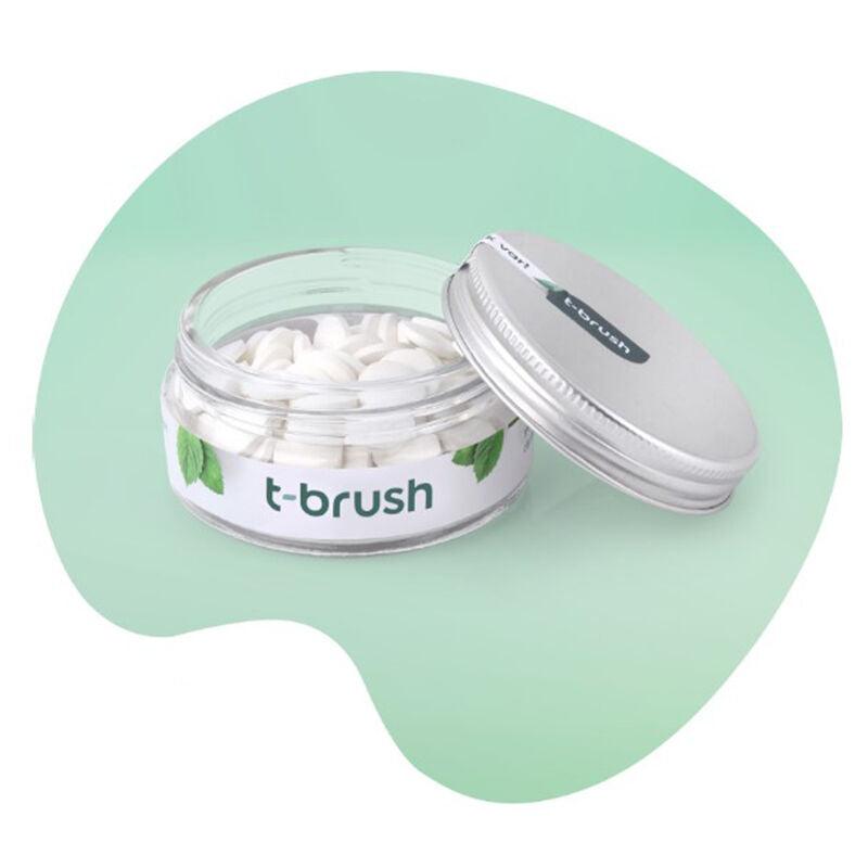 T-Brush Nane Aromalı Florürlü Diş Macunu 90 Tablet - Farmareyon