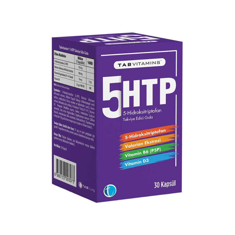 TabVitamins 5HTP 30 Kapsül