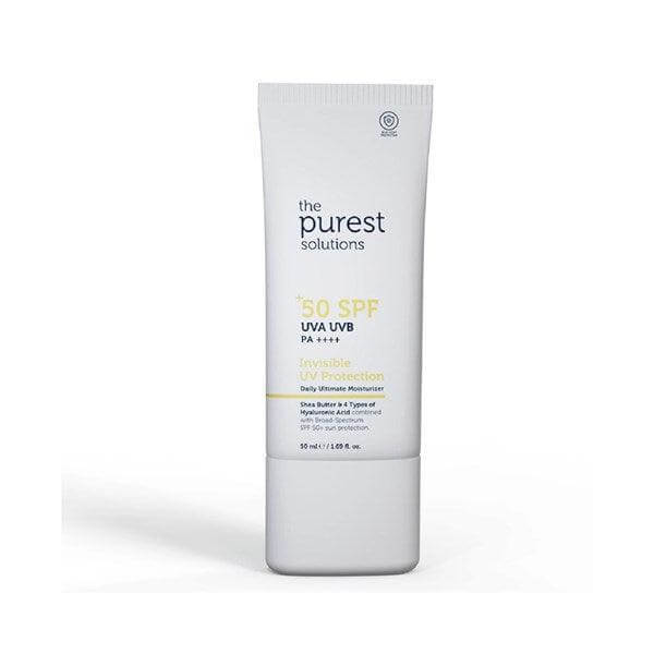 The Purest Solutions Görünmez UV Koruması, Günlük Yoğun Nemlendirici SPF 50+ 50 ml/1,69 fl oz. TPS 204 - Farmareyon