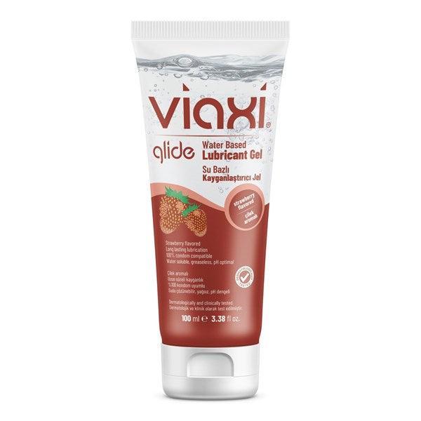 Viaxi Glide Çilek Aromalı Kayganlaştırıcı Jel 100 ml - Farmareyon