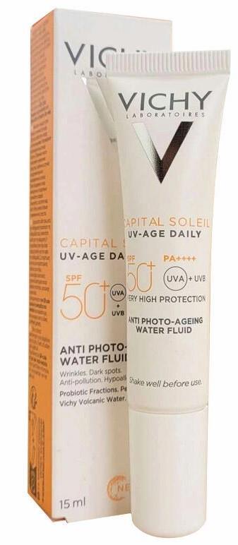 Vichy Capital Soleil UV Yaşlanma Karşıtı Güneş Kremi SPF 50 15 ml - Farmareyon