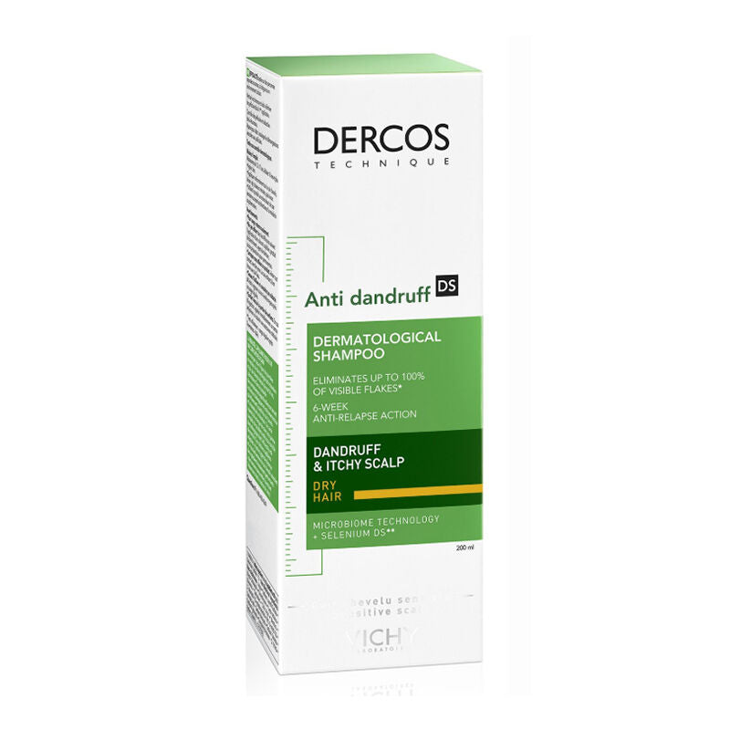 Vichy Dercos Anti Dandruff Kepek Karşıtı Şampuan 200 ml (Kuru Saç Derisi) - Farmareyon