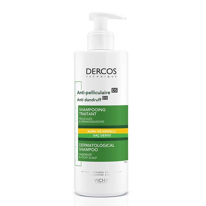 Vichy Dercos Anti Dandruff Kepek Karşıtı Şampuan 390 ml (Kuru Saç Derisi) - Farmareyon