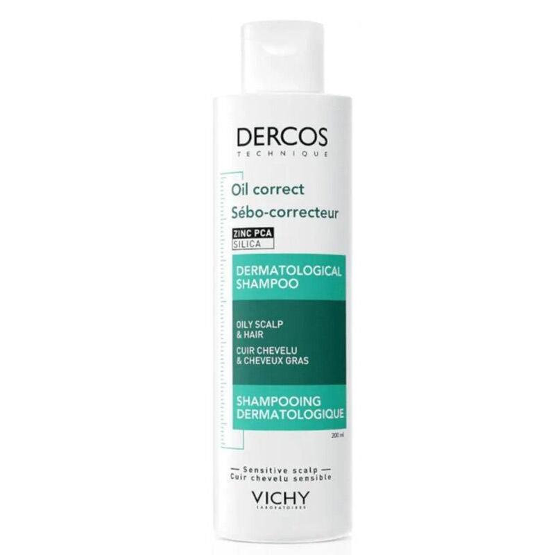 Vichy Dercos Oil Correct 200 ml (Aşırı Yağlanma Karşıtı Şampuan) - Farmareyon