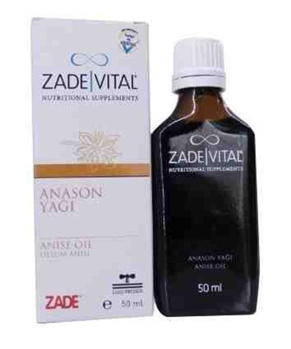 Zade Vital Anason Yağı Cam Şişe 50 Ml - Farmareyon