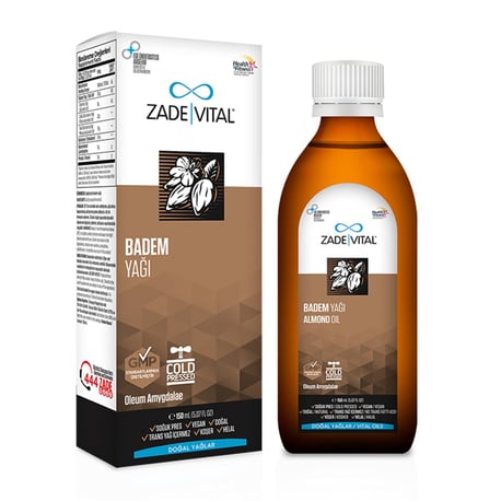 Zade Vital Badem Yağı 150 ml - Farmareyon