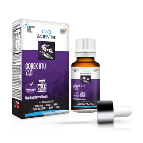 Zade Vital Çörek Otu Yağı 20 ml - Farmareyon