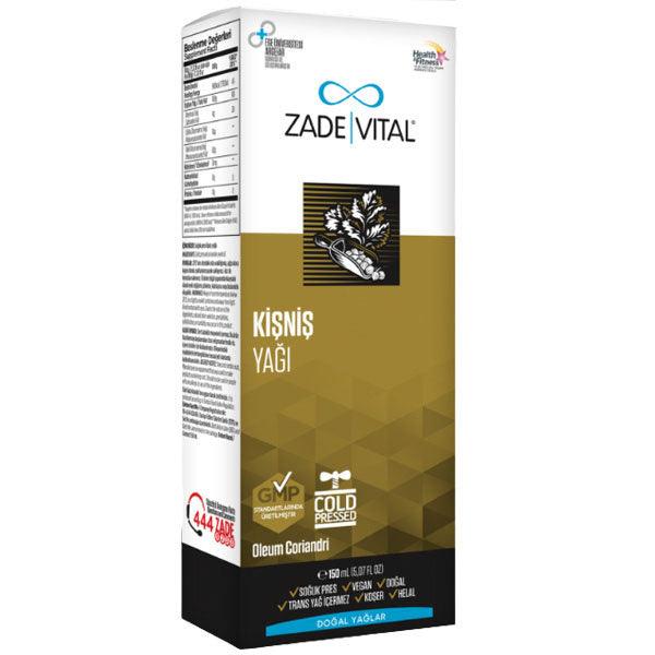 Zade Vital Kişniş Yağı Sıvı 150 ml - Farmareyon